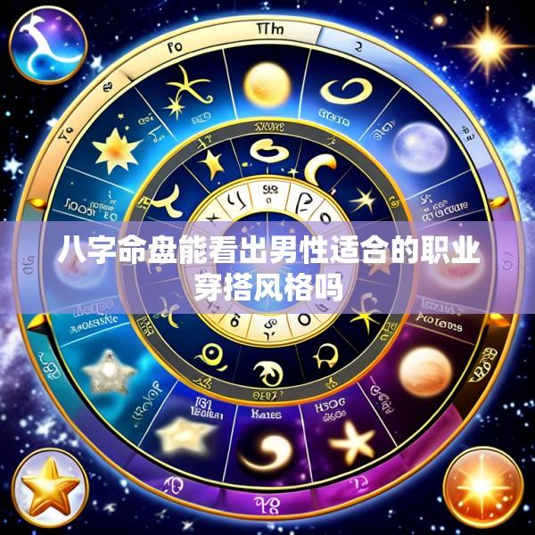 八字命盘能看出男性适合的职业穿搭风格吗