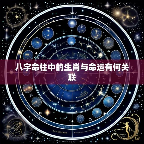 八字命柱中的生肖与命运有何关联