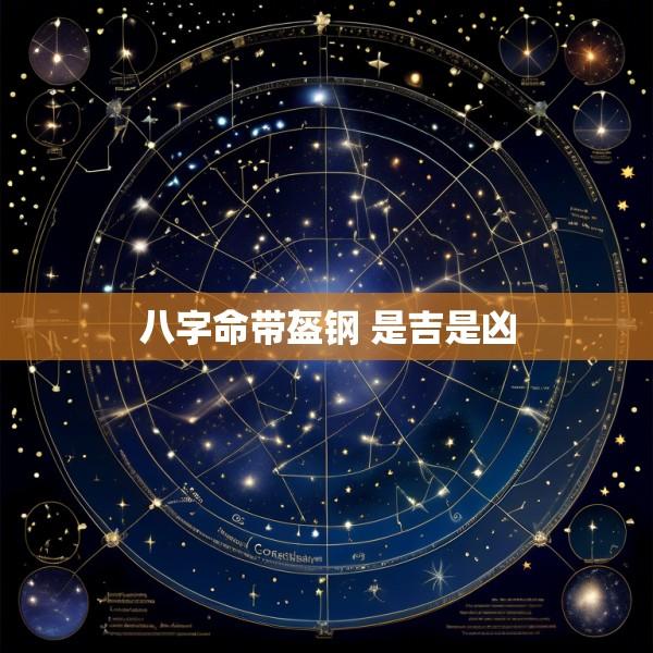 八字命带盔钢 是吉是凶