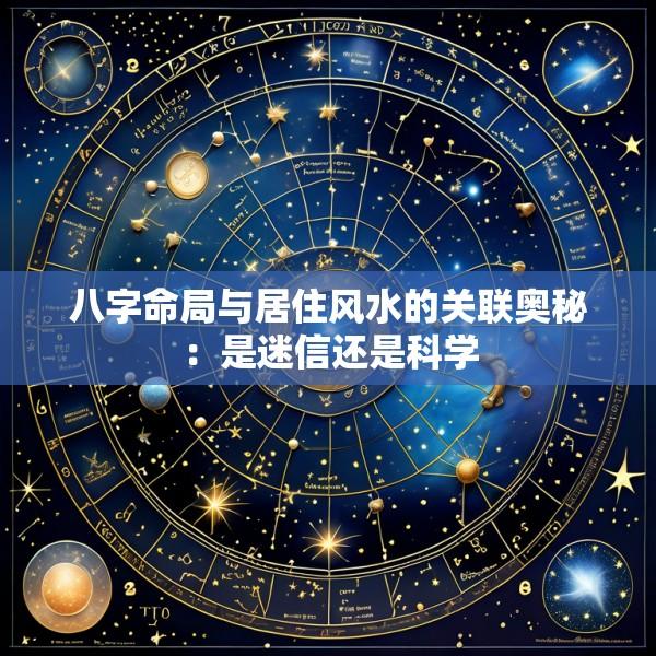 八字命局与居住风水的关联奥秘：是迷信还是科学