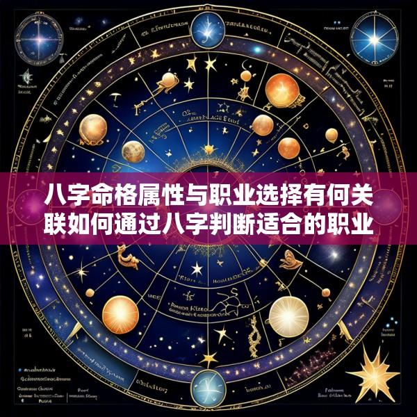 八字命格属性与职业选择有何关联如何通过八字判断适合的职业