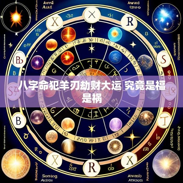 八字命犯羊刃劫财大运 究竟是福是祸