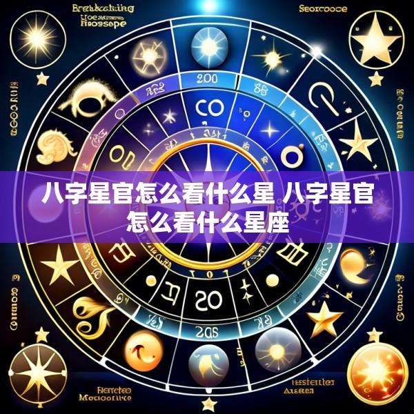 八字星官怎么看什么星 八字星官怎么看什么星座
