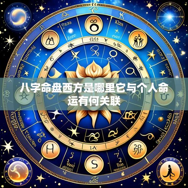八字命盘西方是哪里它与个人命运有何关联