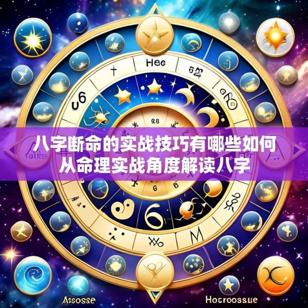 八字断命的实战技巧有哪些如何从命理实战角度解读八字