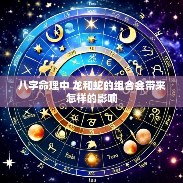八字命理中 龙和蛇的组合会带来怎样的影响