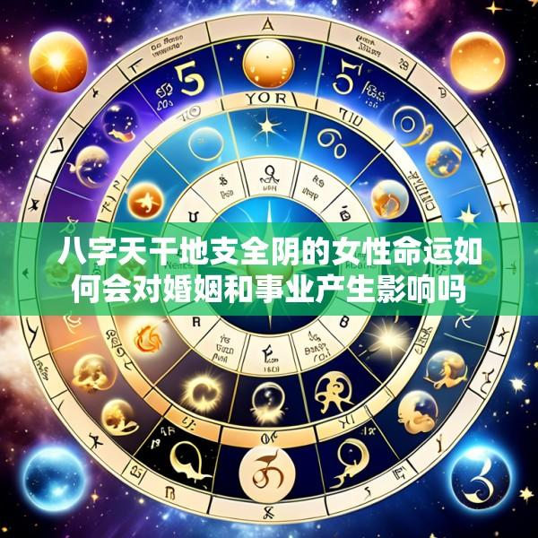 八字天干地支全阴的女性命运如何会对婚姻和事业产生影响吗