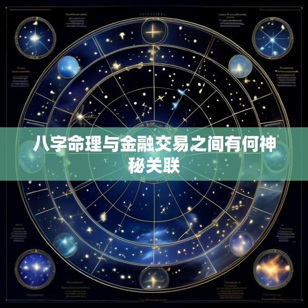 八字命理与金融交易之间有何神秘关联
