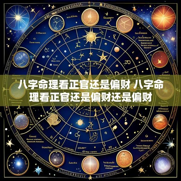 八字命理看正官还是偏财 八字命理看正官还是偏财还是偏财