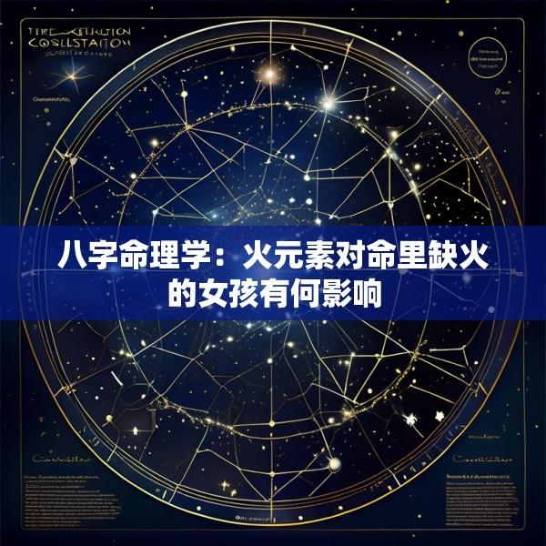 八字命理学：火元素对命里缺火的女孩有何影响