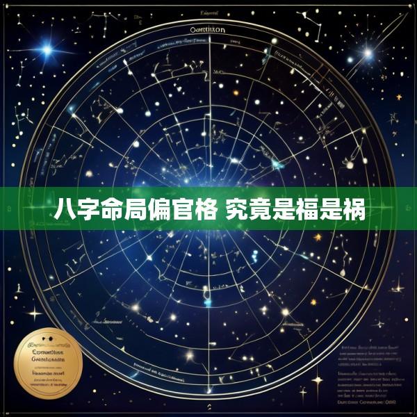 八字命局偏官格 究竟是福是祸