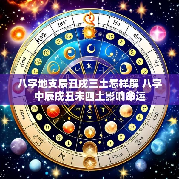 八字地支辰丑戌三土怎样解 八字中辰戌丑未四土影响命运