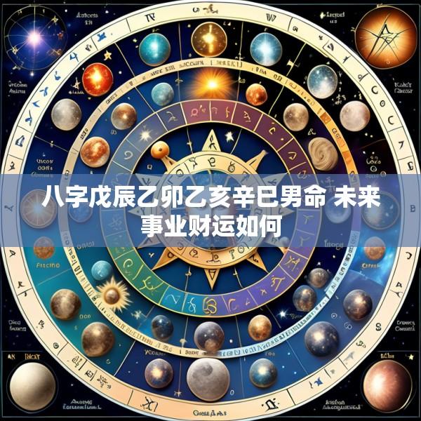 八字戊辰乙卯乙亥辛巳男命 未来事业财运如何