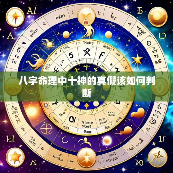 八字命理中十神的真假该如何判断