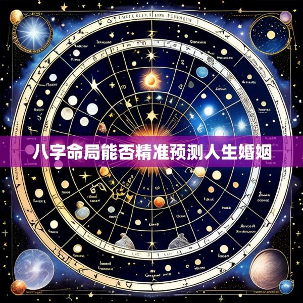 八字命局能否精准预测人生婚姻