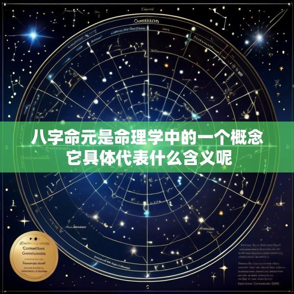 八字命元是命理学中的一个概念 它具体代表什么含义呢
