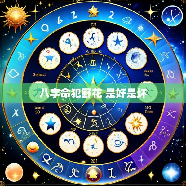 八字命犯野花 是好是坏
