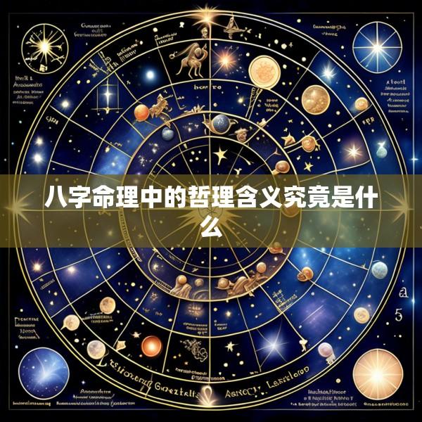 八字命理中的哲理含义究竟是什么