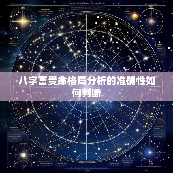 八字富贵命格局分析的准确性如何判断