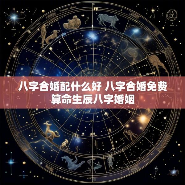 八字合婚配什么好 八字合婚免费算命生辰八字婚姻