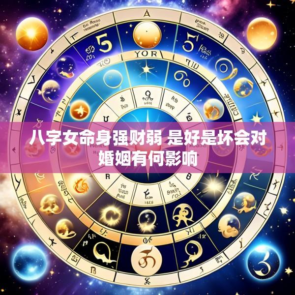 八字女命身强财弱 是好是坏会对婚姻有何影响