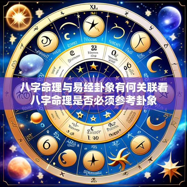 八字命理与易经卦象有何关联看八字命理是否必须参考卦象