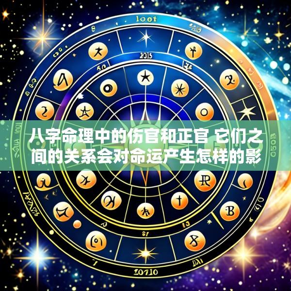 八字命理中的伤官和正官 它们之间的关系会对命运产生怎样的影响呢