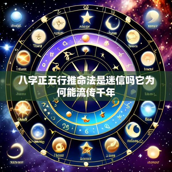 八字正五行推命法是迷信吗它为何能流传千年