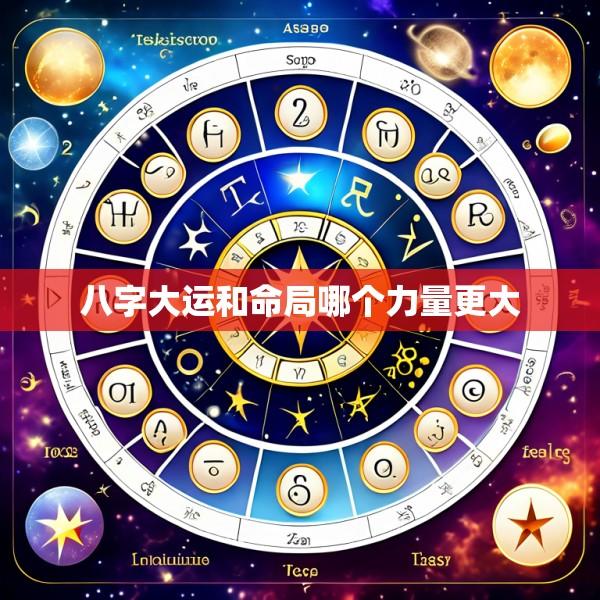 八字大运和命局哪个力量更大