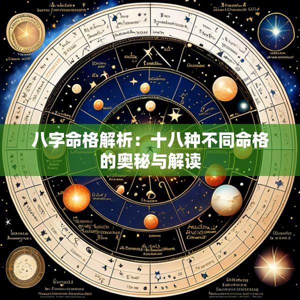 八字命格解析：十八种不同命格的奥秘与解读