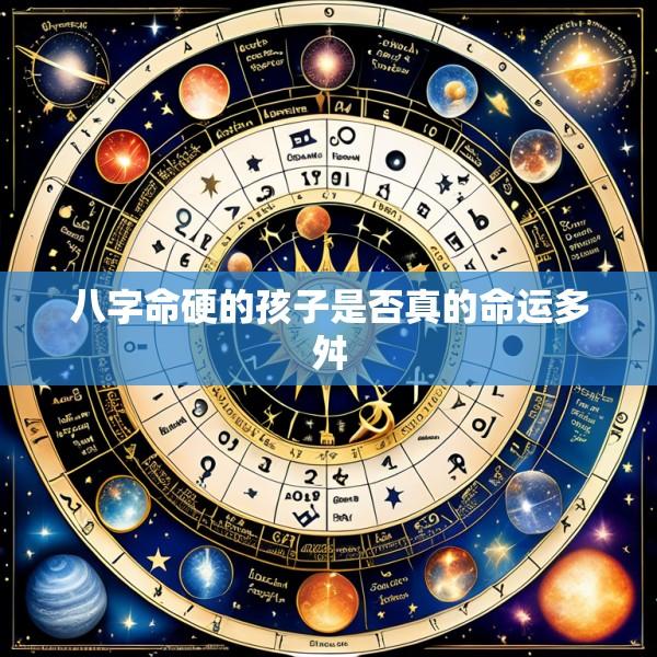 八字命硬的孩子是否真的命运多舛