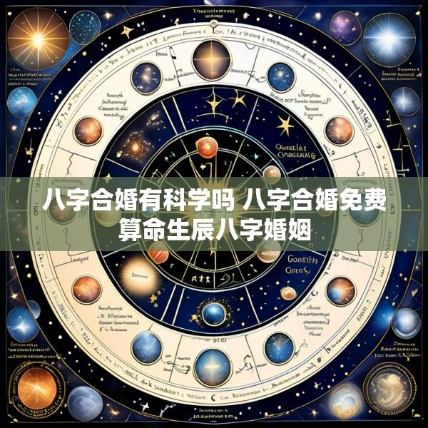 八字合婚有科学吗 八字合婚免费算命生辰八字婚姻