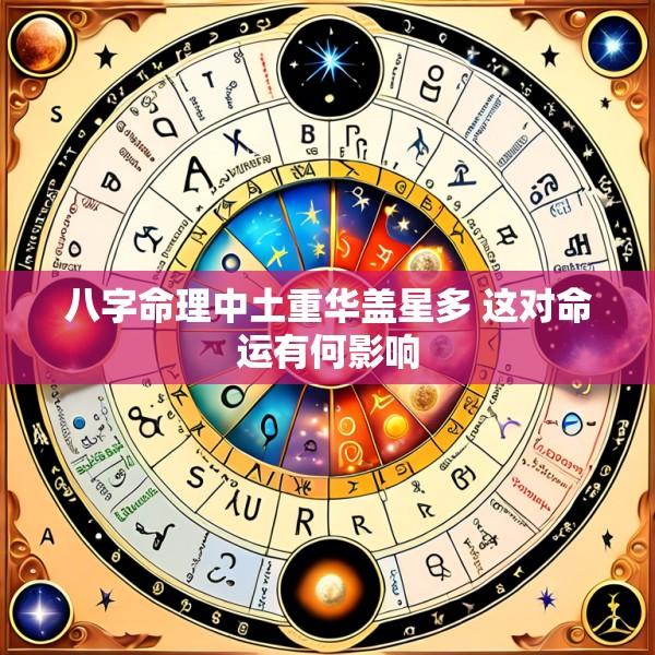 八字命理中土重华盖星多 这对命运有何影响