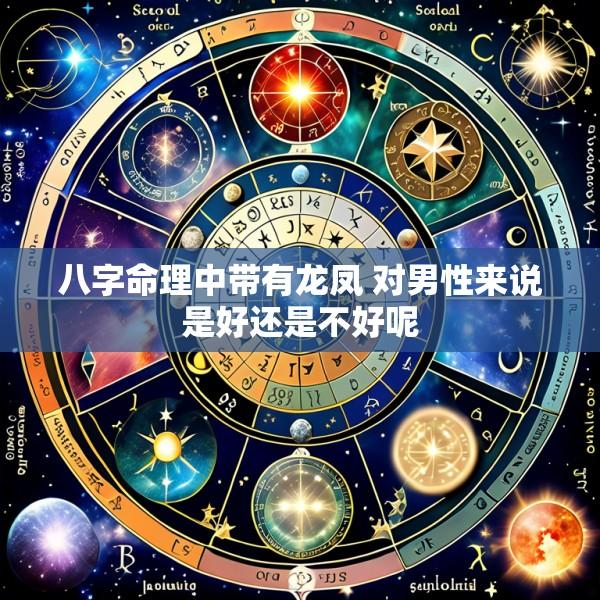 八字命理中带有龙凤 对男性来说是好还是不好呢
