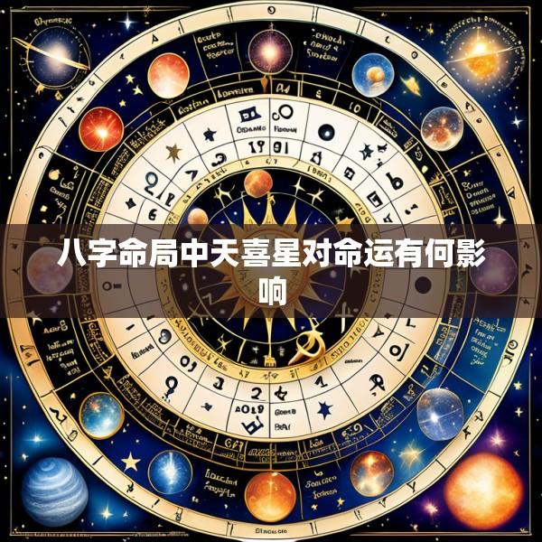 八字命局中天喜星对命运有何影响