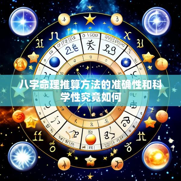 八字命理推算方法的准确性和科学性究竟如何