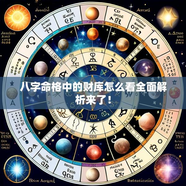 八字命格中的财库怎么看全面解析来了！