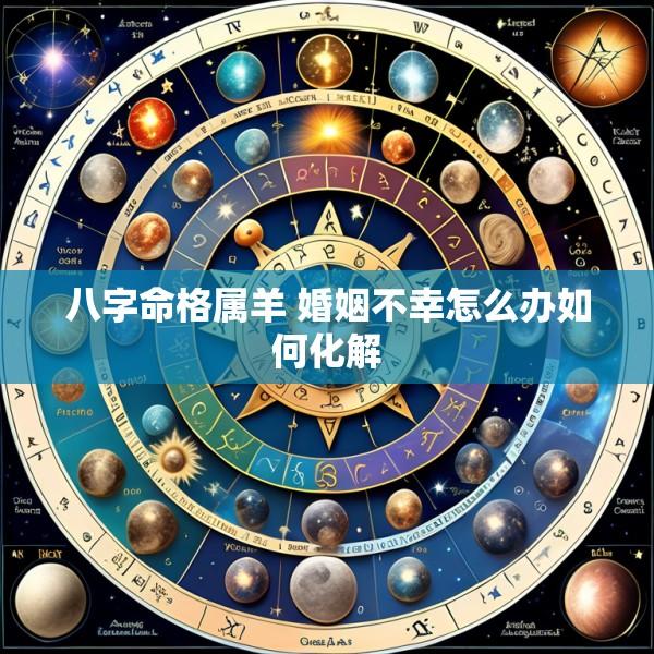 八字命格属羊 婚姻不幸怎么办如何化解