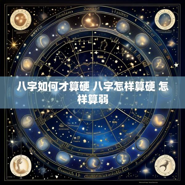 八字如何才算硬 八字怎样算硬 怎样算弱