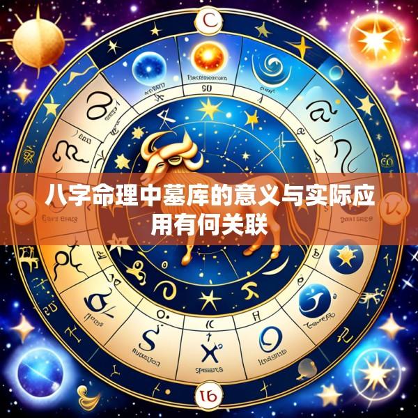 八字命理中墓库的意义与实际应用有何关联