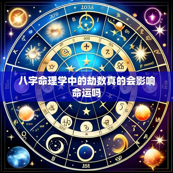 八字命理学中的劫数真的会影响命运吗