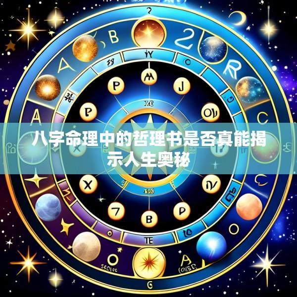 八字命理中的哲理书是否真能揭示人生奥秘