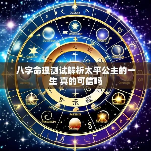 八字命理测试解析太平公主的一生 真的可信吗