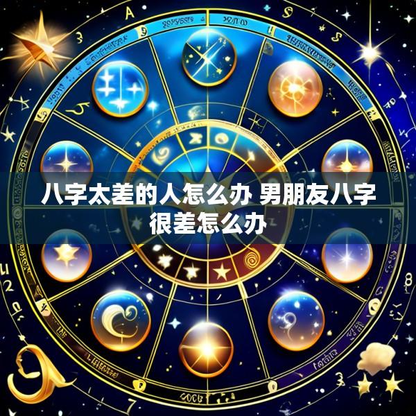 八字太差的人怎么办 男朋友八字很差怎么办