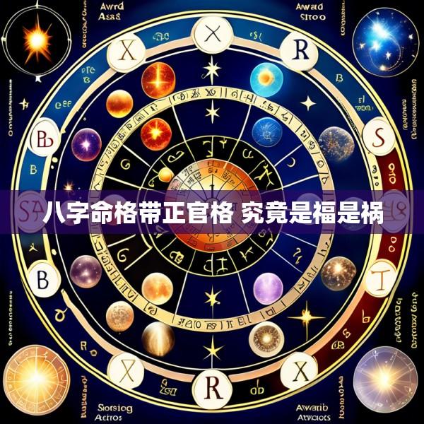 八字命格带正官格 究竟是福是祸