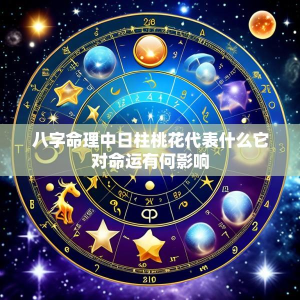 八字命理中日柱桃花代表什么它对命运有何影响