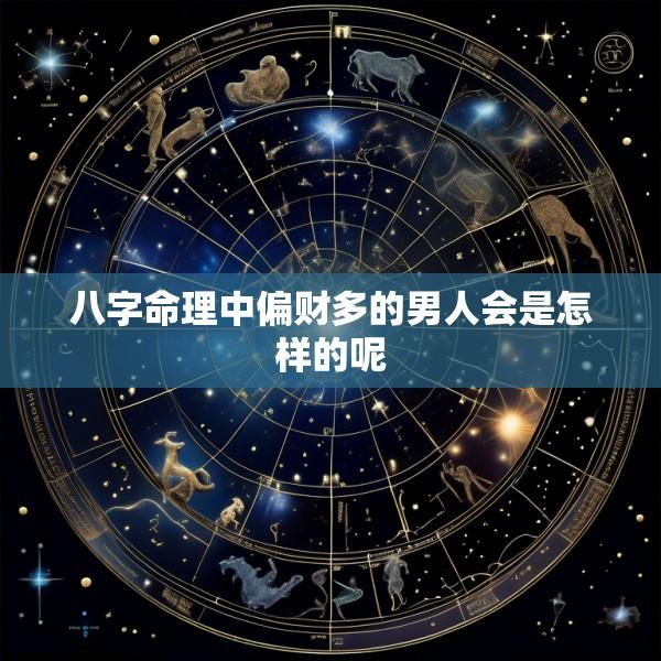 八字命理中偏财多的男人会是怎样的呢