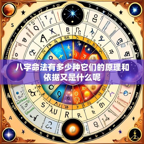 八字命法有多少种它们的原理和依据又是什么呢