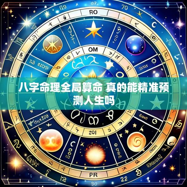 八字命理全局算命 真的能精准预测人生吗