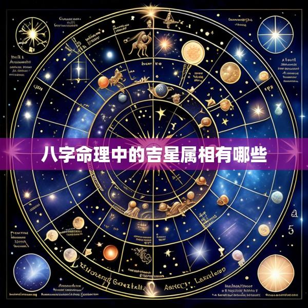 八字命理中的吉星属相有哪些